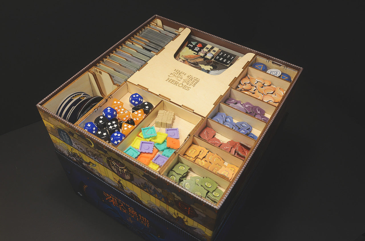 深入絕地:暗黑世界傳說 桌遊收納盒 Descent: Legends of the Dark insert 烏鴉盒子桌遊收納