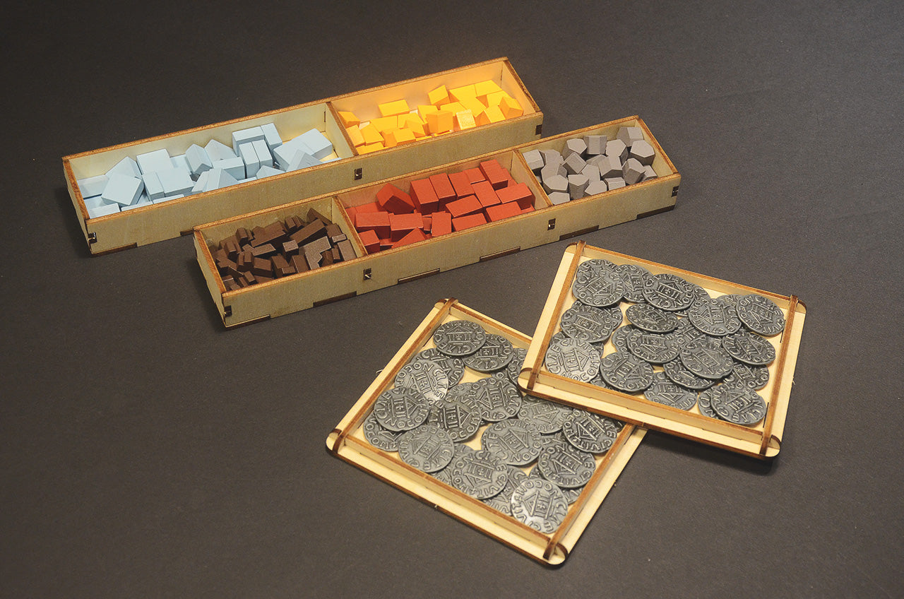 西國建築師+工匠擴 桌遊收納盒 Architects of the West Kingdom insert organizer 烏鴉盒子桌遊收納