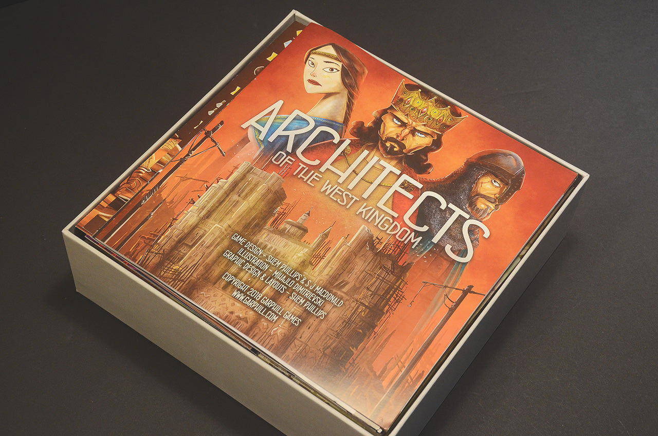 西國建築師+工匠擴 桌遊收納盒 Architects of the West Kingdom insert organizer 烏鴉盒子桌遊收納