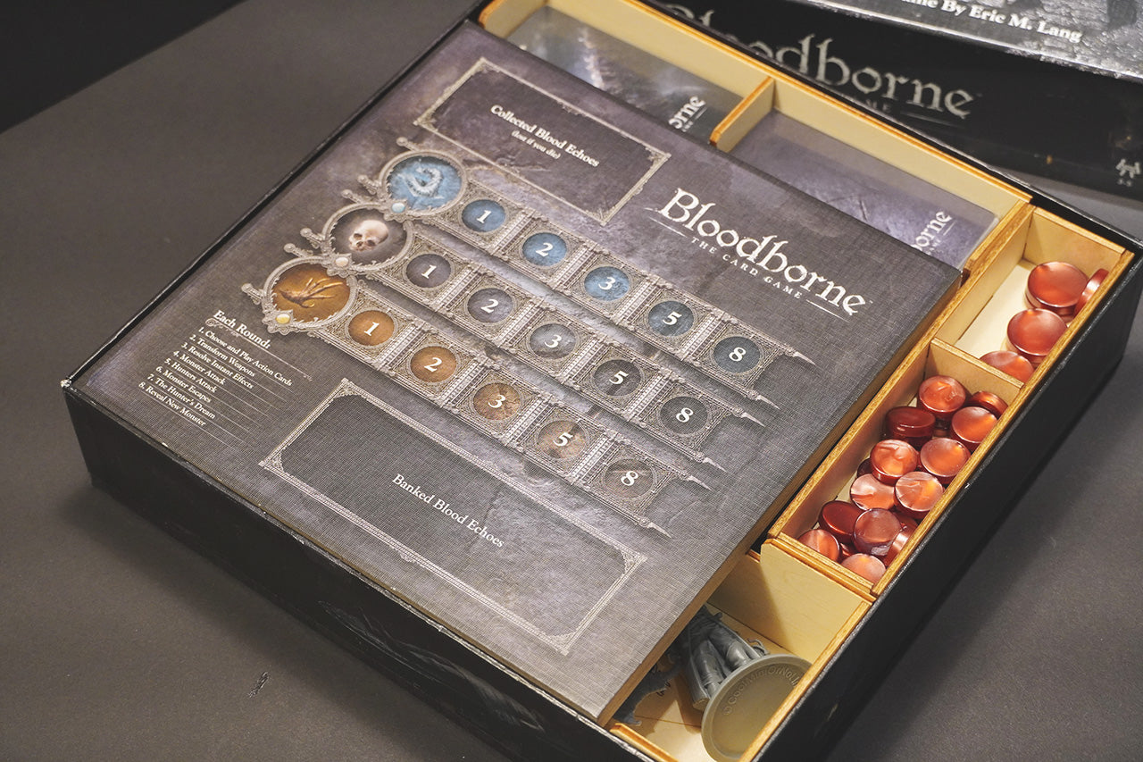 血源詛咒:卡牌版 桌遊收納盒 Bloodborne The Card Game insert organizer 烏鴉盒子桌遊收納
