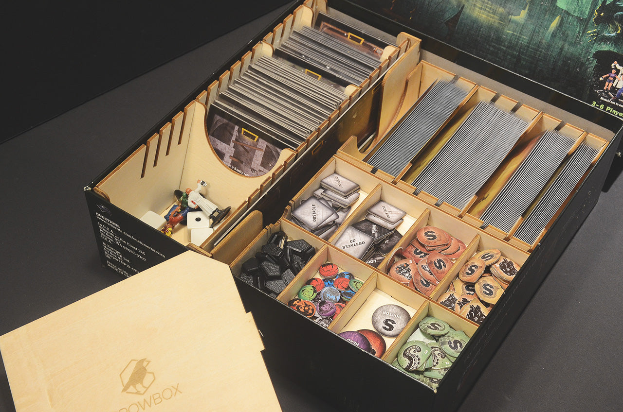 山中小屋 Betrayal at House on the Hill 烏鴉盒子木質桌遊收納盒