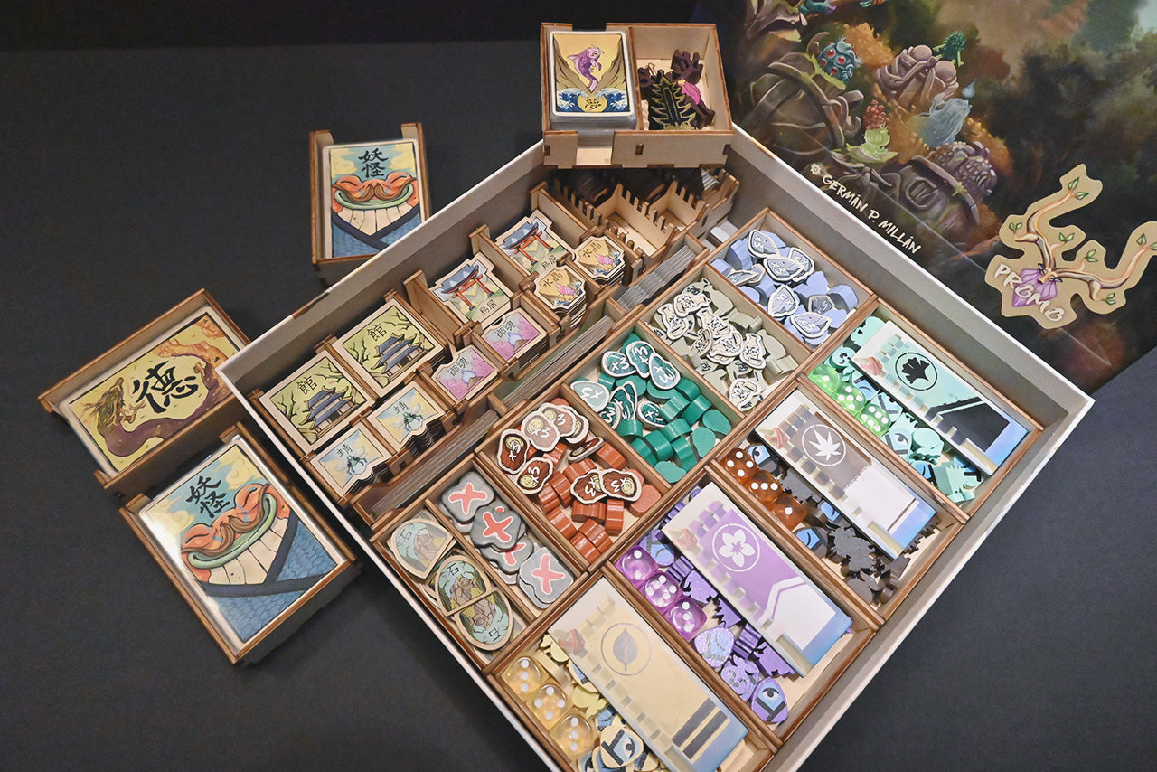 森靈之道 桌遊收納盒 Bitoku insert organizer 烏鴉盒子收納