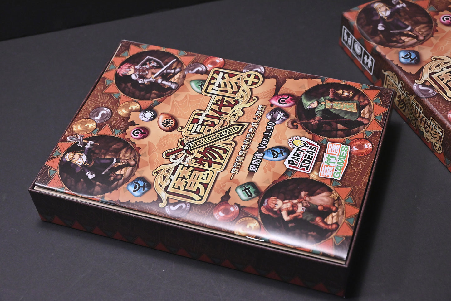 魔物討伐隊 3D列印桌遊收納盒 - 烏鴉盒子桌遊收納