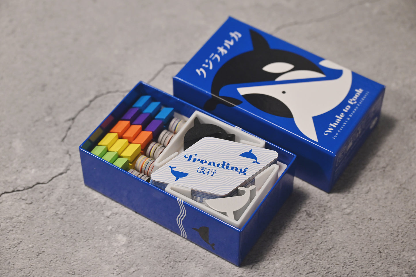 oink 賞鯨船 whale to look 3D列印桌遊收納盒 | 烏鴉盒子桌遊收納 board game insert