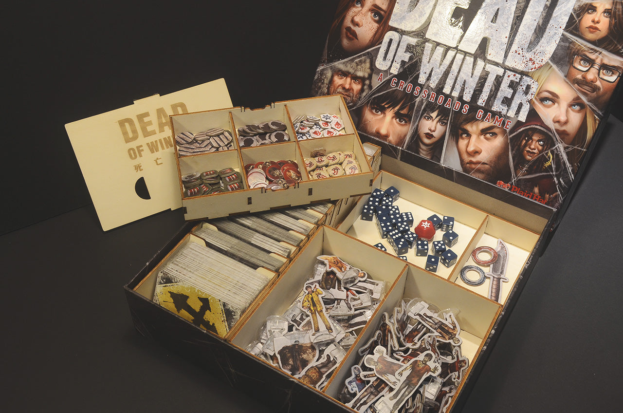 死亡寒冬 桌遊收納盒 Dead of Winter insert organizer 烏鴉盒子桌遊收納