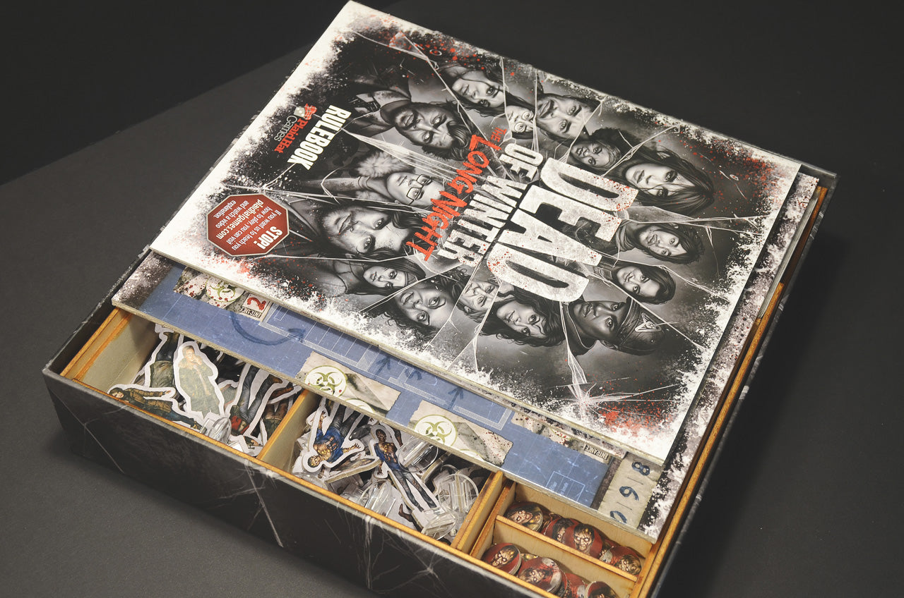 死亡寒冬漫漫長夜 Dead of Winter: The Long Night 烏鴉盒子木質桌遊收納盒