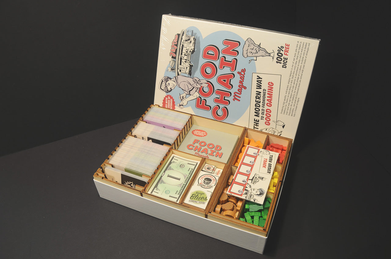 快餐連鎖大亨 Food Chain Magnate 桌遊收納盒