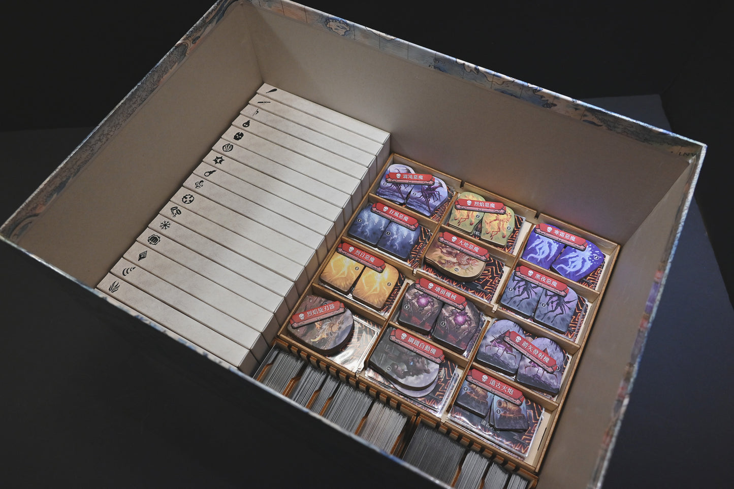 寒霜迷城 桌遊收納盒 Frosthaven board game insert organizer 烏鴉盒子桌遊收納