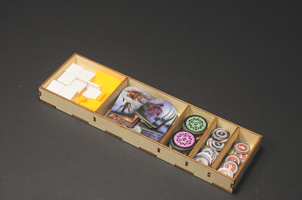 幽港迷城(黯淡港灣) Gloomhaven 烏鴉盒子木質桌遊收納盒