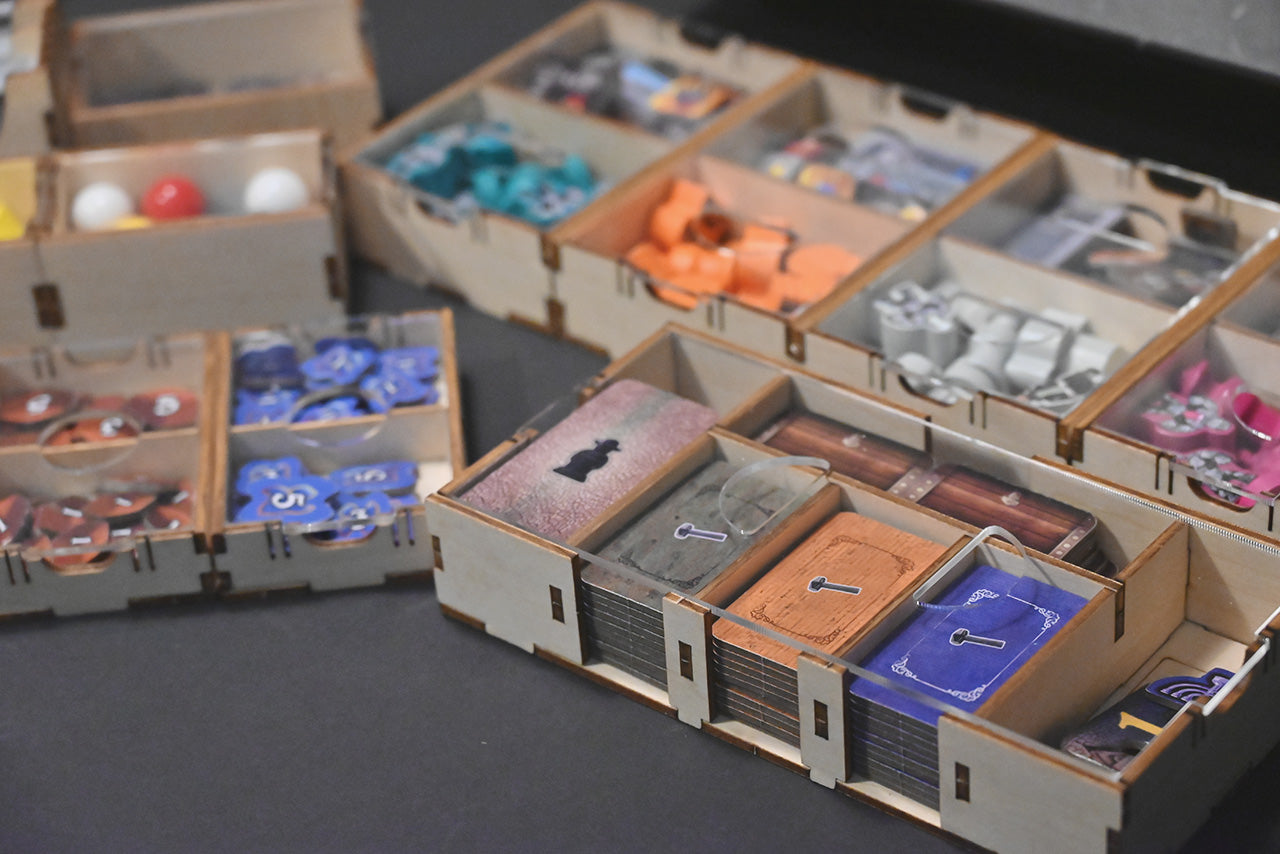 魁儡魔像 桌遊收納盒 Golem insert organizer 烏鴉盒子桌遊收納