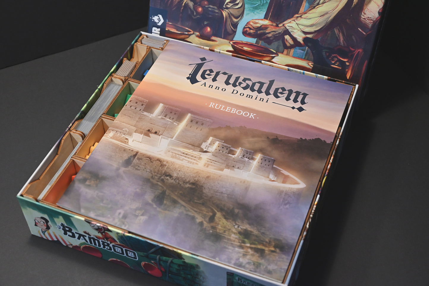 耶路撒冷:最後的晚餐 桌遊收納盒 Ierusalem Anno Domini insert 烏鴉盒子桌遊收納