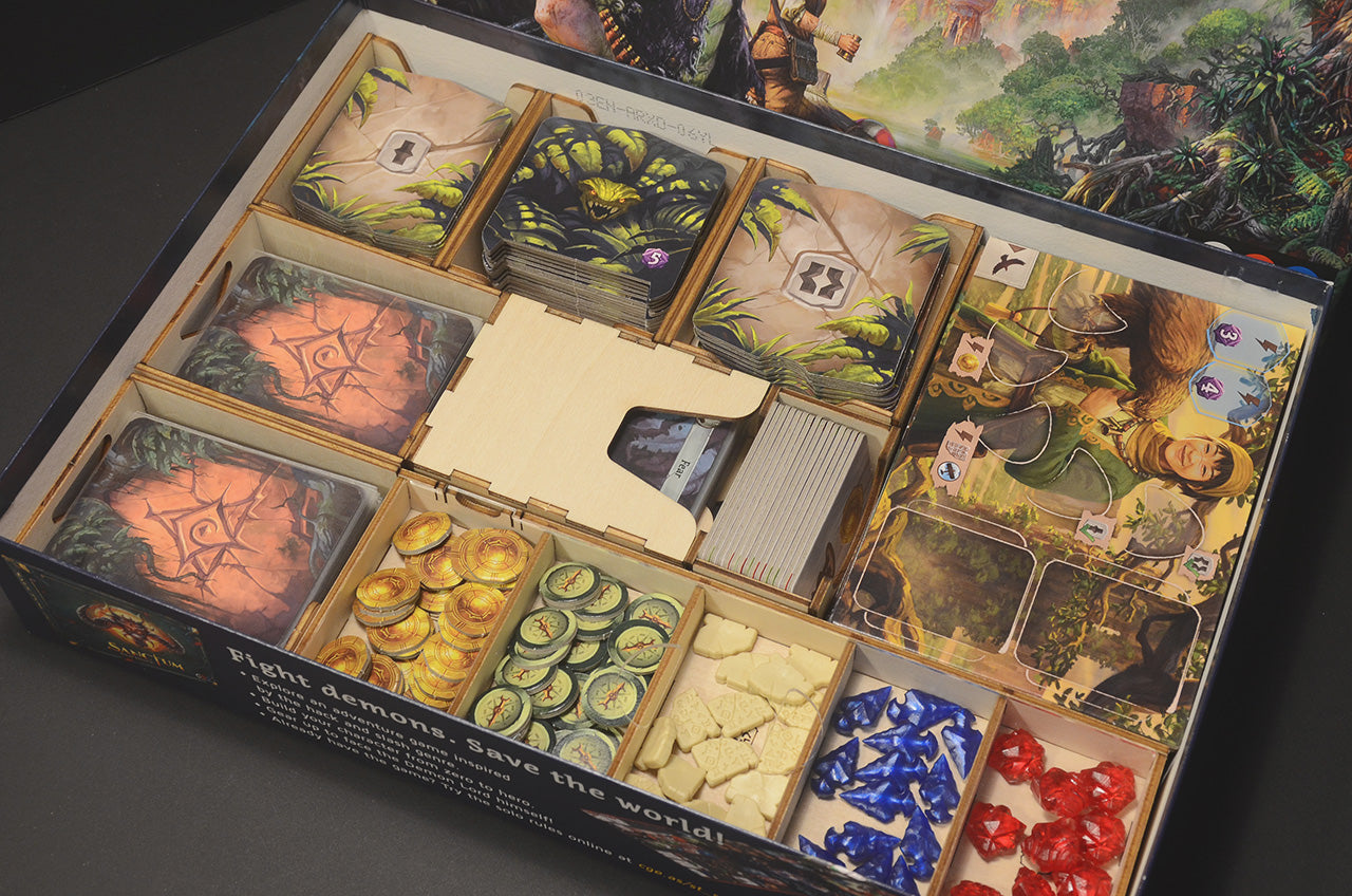 失落的阿納克遺跡 桌遊收納盒 Lost Ruins of Arnak insert organizer 烏鴉盒子