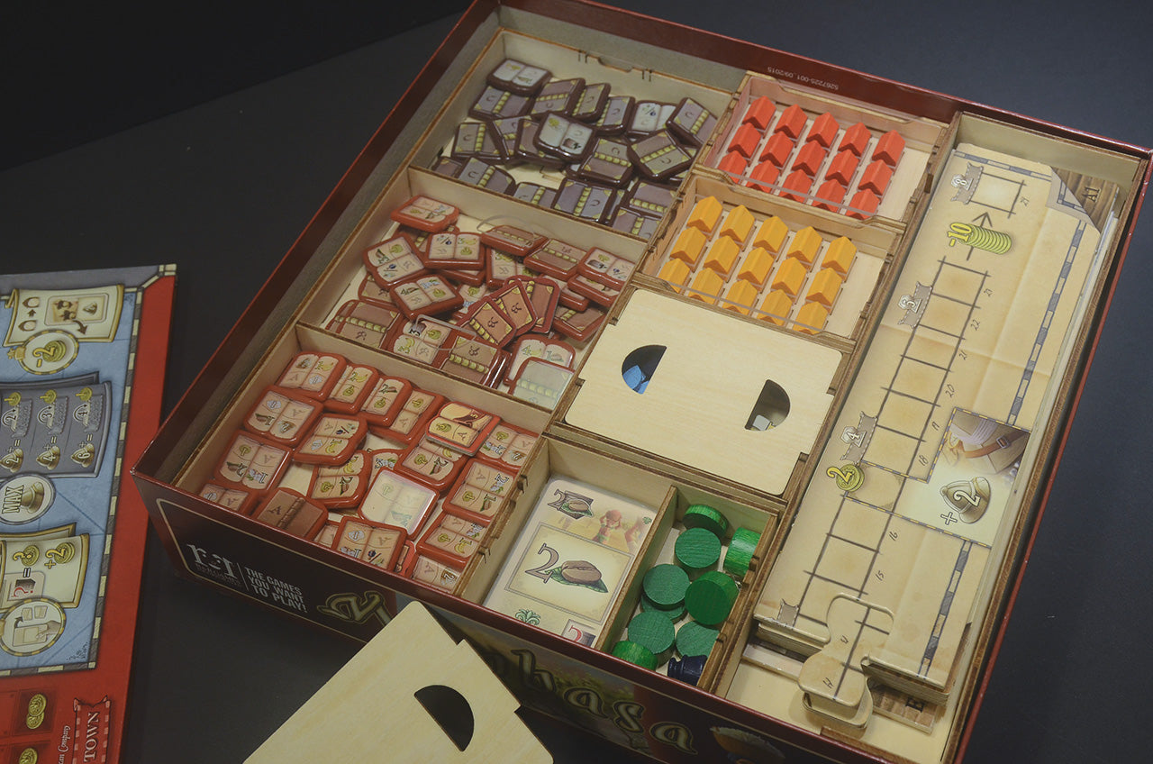 蒙巴薩 桌遊收納盒 Mombasa board game insert organizer 烏鴉盒子桌遊收納