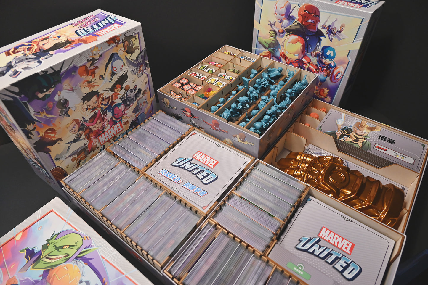 漫威聯合大全套 Marvel United 桌遊收納盒 board game insert 烏鴉盒子