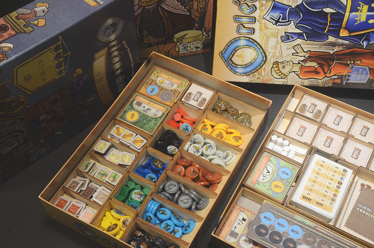 奧爾良 桌遊收納盒 Orleans insert organizer 烏鴉盒子桌遊收納