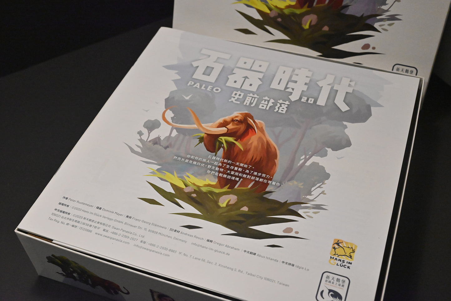 石器時代2.0史前部落 桌遊收納盒 Paleo board game insert 烏鴉盒子
