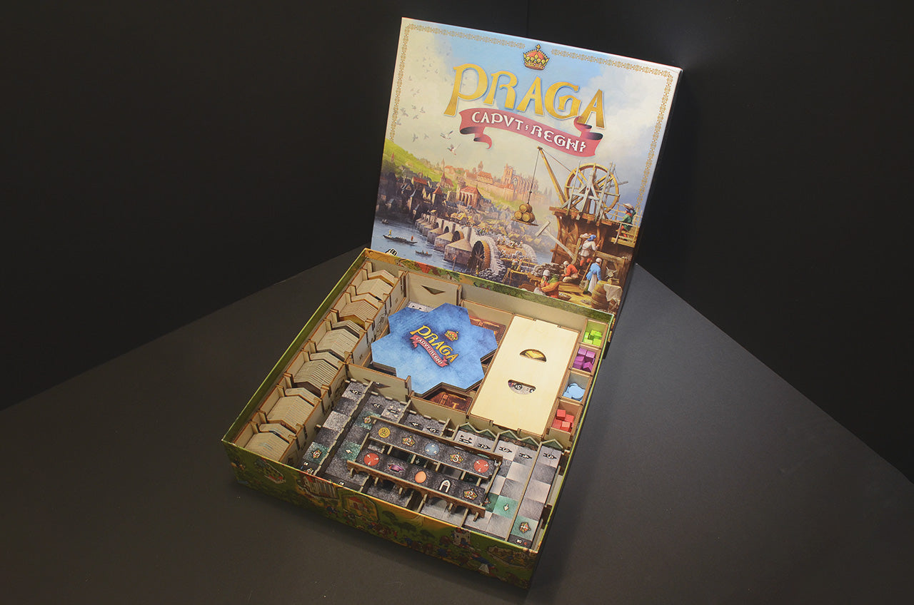 王都布拉格 桌遊收納盒 Praga Caput Regni insert organizer 烏鴉盒子