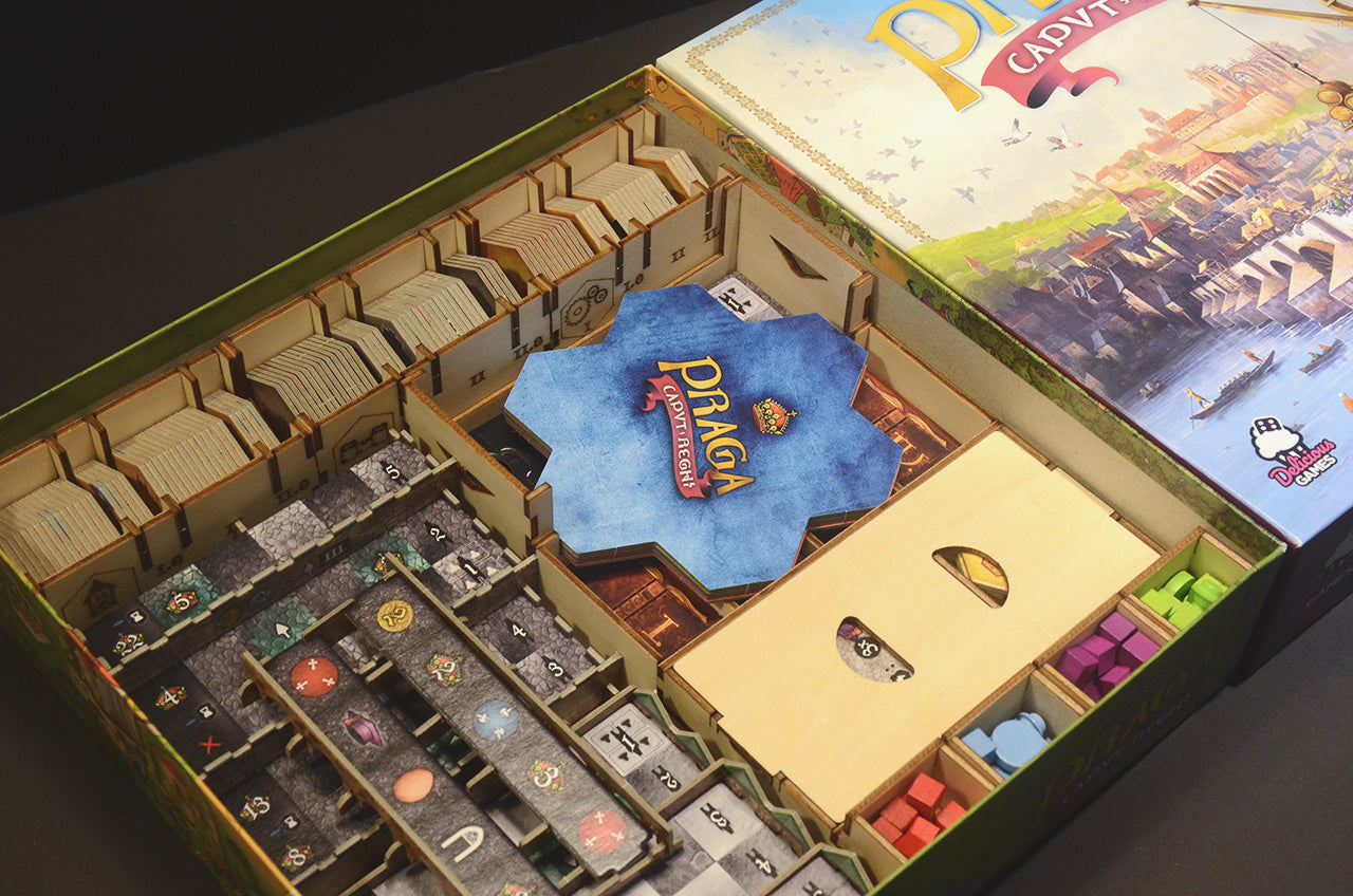 王都布拉格 桌遊收納盒 Praga Caput Regni insert organizer 烏鴉盒子