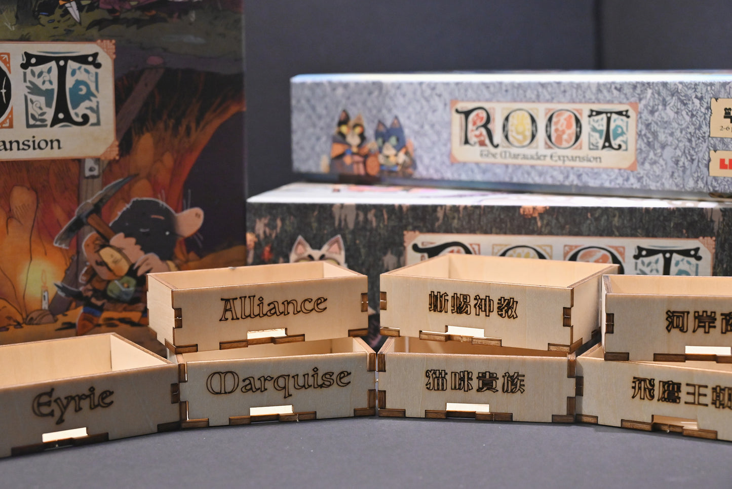 茂林源記:森林的權力之戰 Root 桌遊收納盒