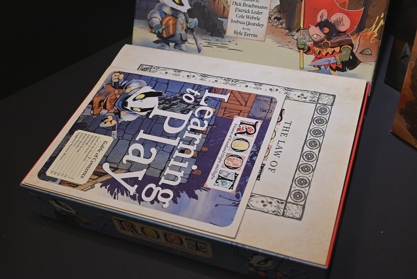 茂林源記:劫掠擴充 收納盒 Root: The Marauder insert organizer 烏鴉盒子桌遊收納