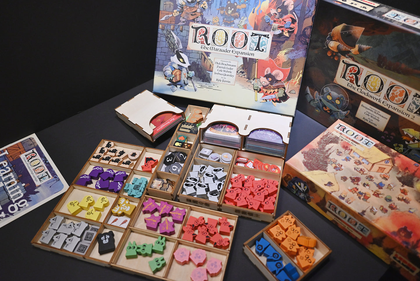 茂林源記:劫掠擴充 收納盒 Root: The Marauder insert organizer 烏鴉盒子桌遊收納