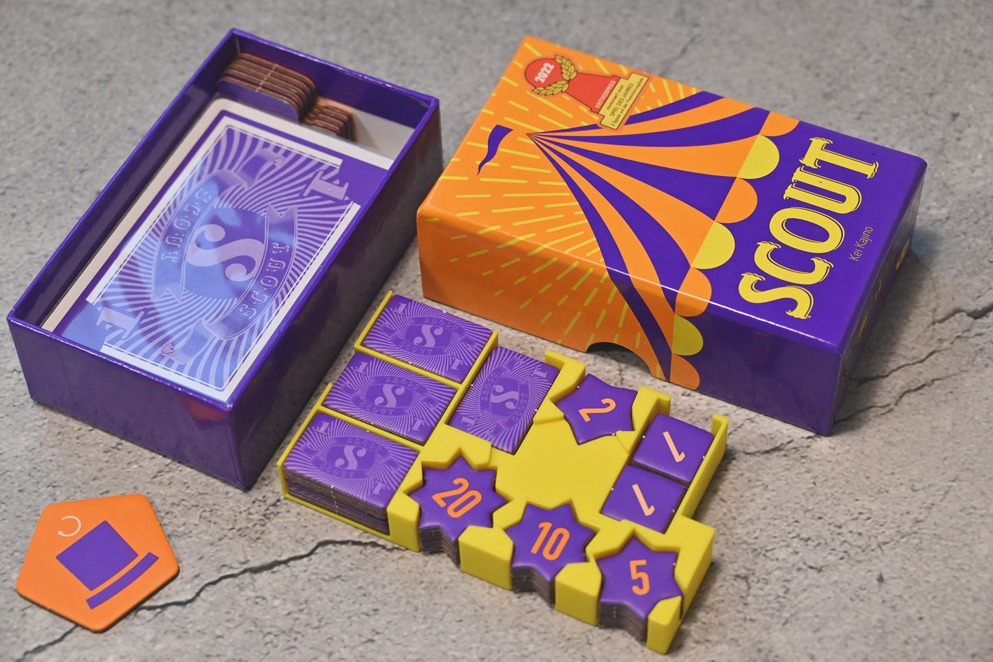 oink 馬戲星探 Scout 3D列印桌遊收納盒 烏鴉盒子