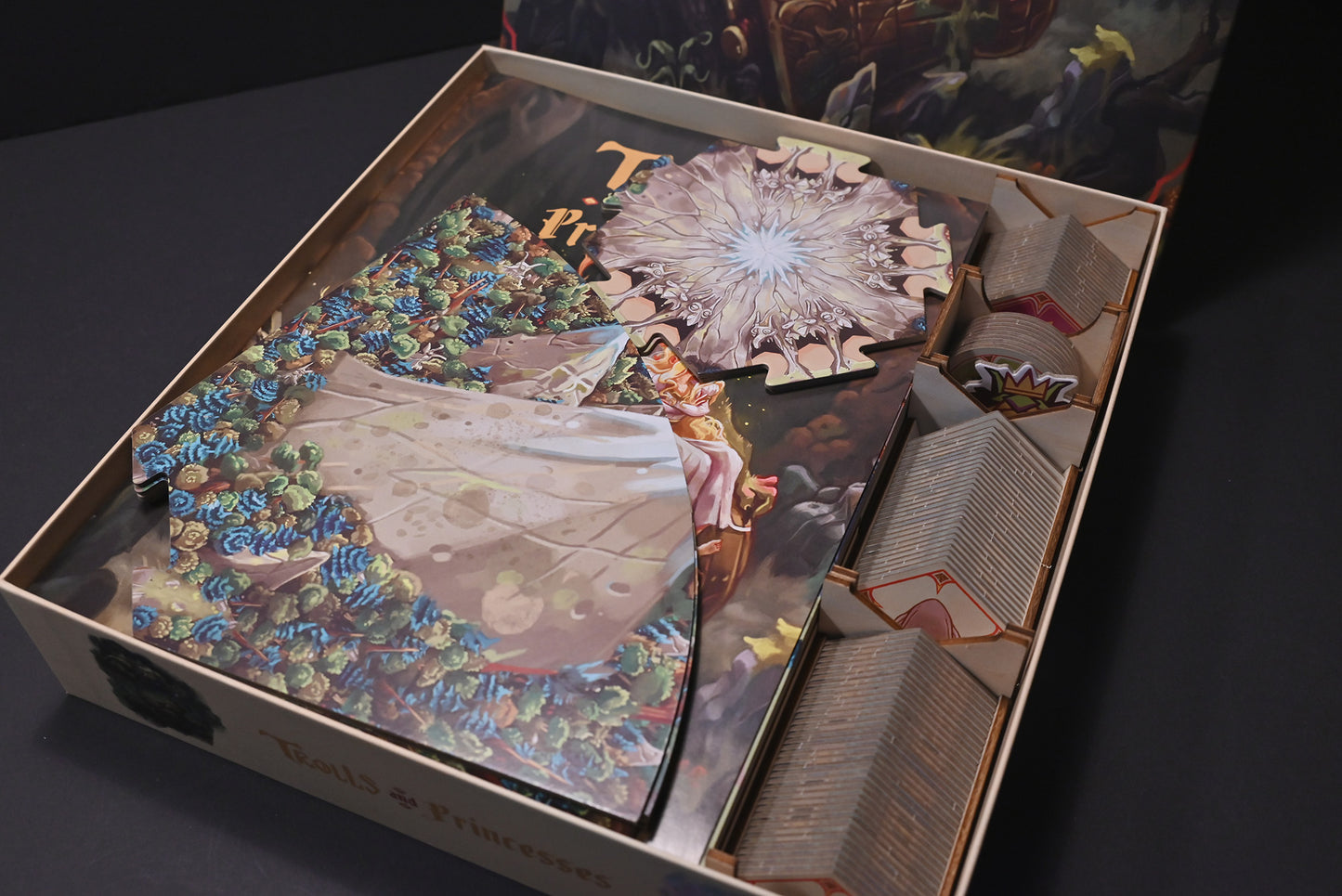 巨魔與公主 桌遊收納盒 Trolls and Princessess board game insert 烏鴉盒子桌遊收納