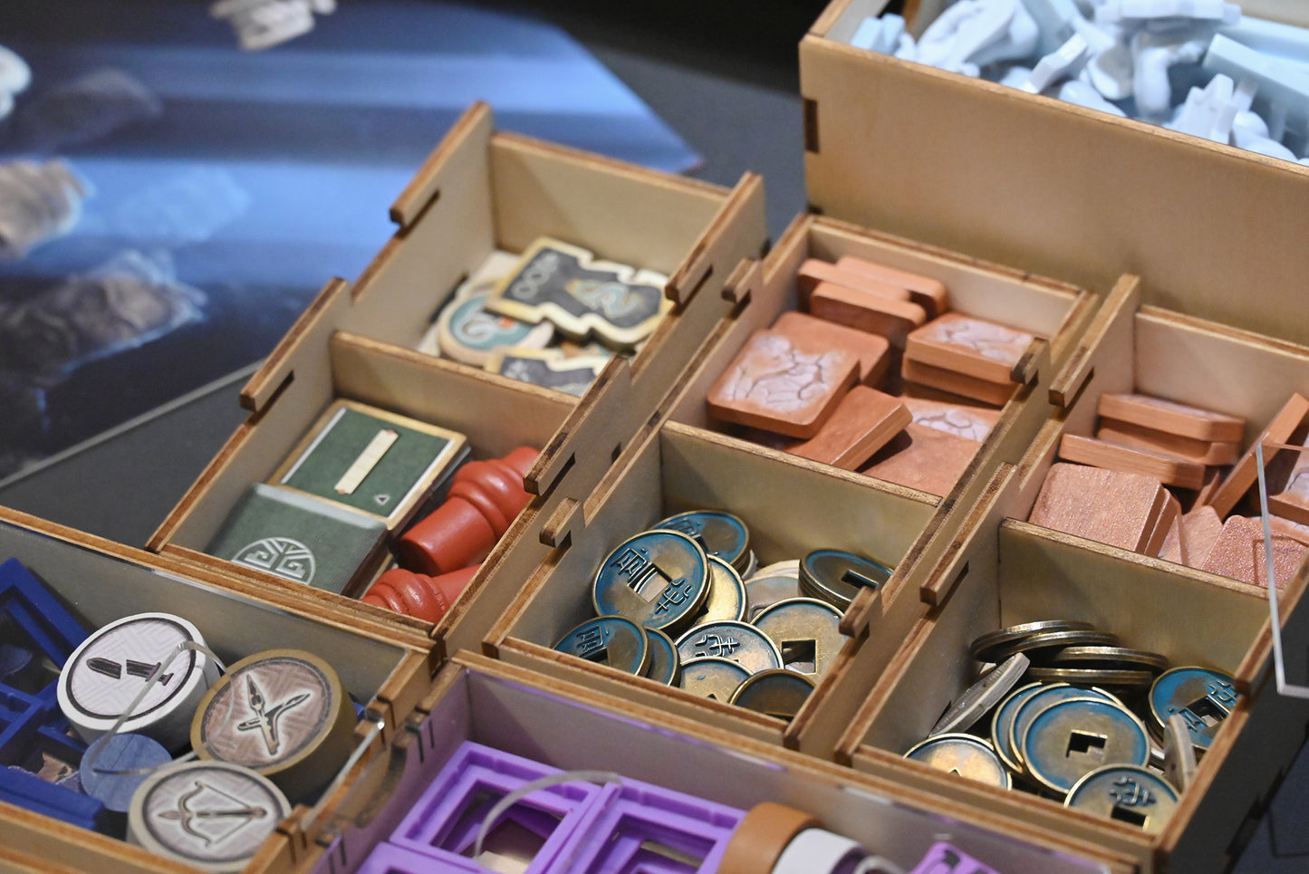 兵馬俑 桌遊收納盒 Terracotta Army board game insert 烏鴉盒子桌遊收納