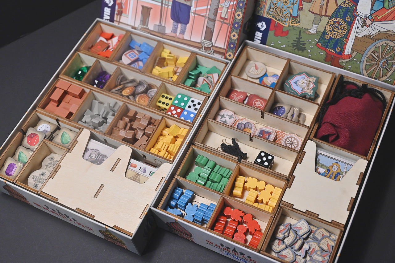 聖瓦西里大教堂 桌遊收納盒 The Red Cathedral board game insert 烏鴉盒子