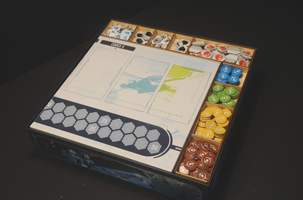 時間守望 TIME Stories 烏鴉盒子木質桌遊收納盒