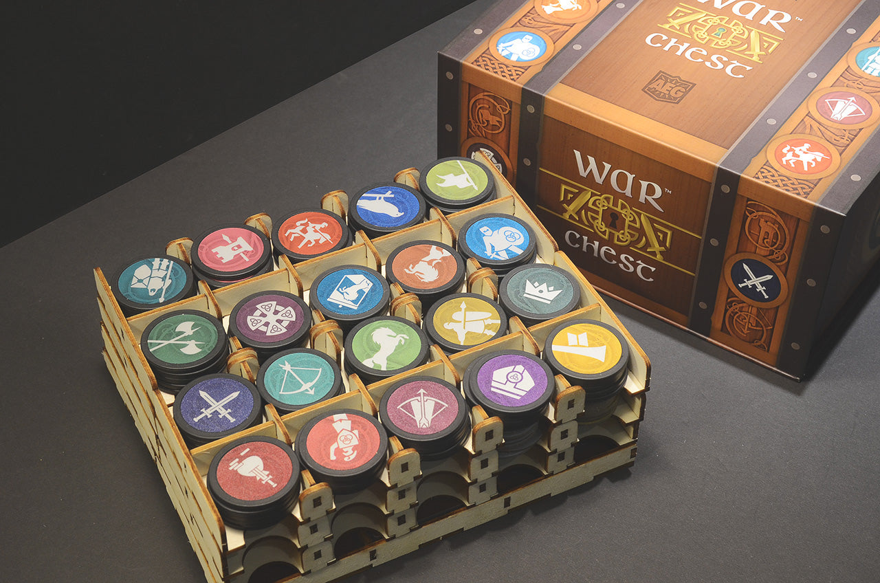 戰爭之匣 桌遊收納盒 War Chest insert organizer 烏鴉盒子桌遊收納