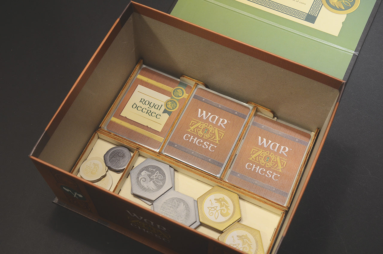 戰爭之匣 桌遊收納盒 War Chest insert organizer 烏鴉盒子桌遊收納