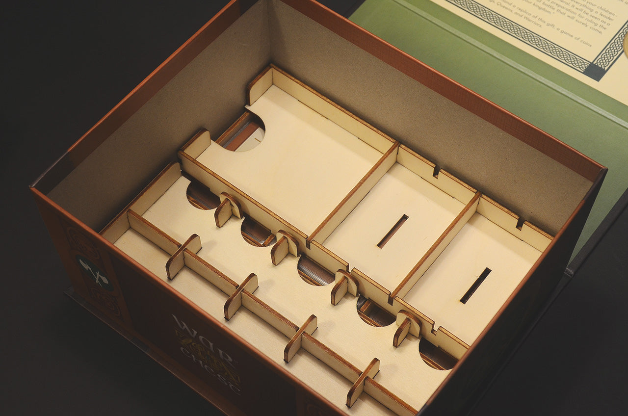 戰爭之匣 桌遊收納盒 War Chest insert organizer 烏鴉盒子桌遊收納