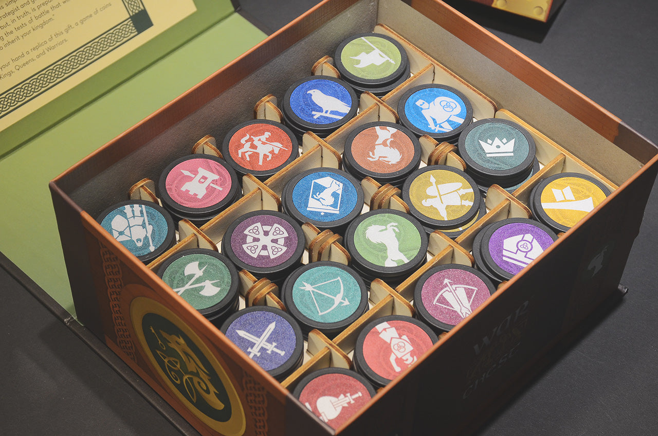 戰爭之匣 桌遊收納盒 War Chest insert organizer 烏鴉盒子桌遊收納