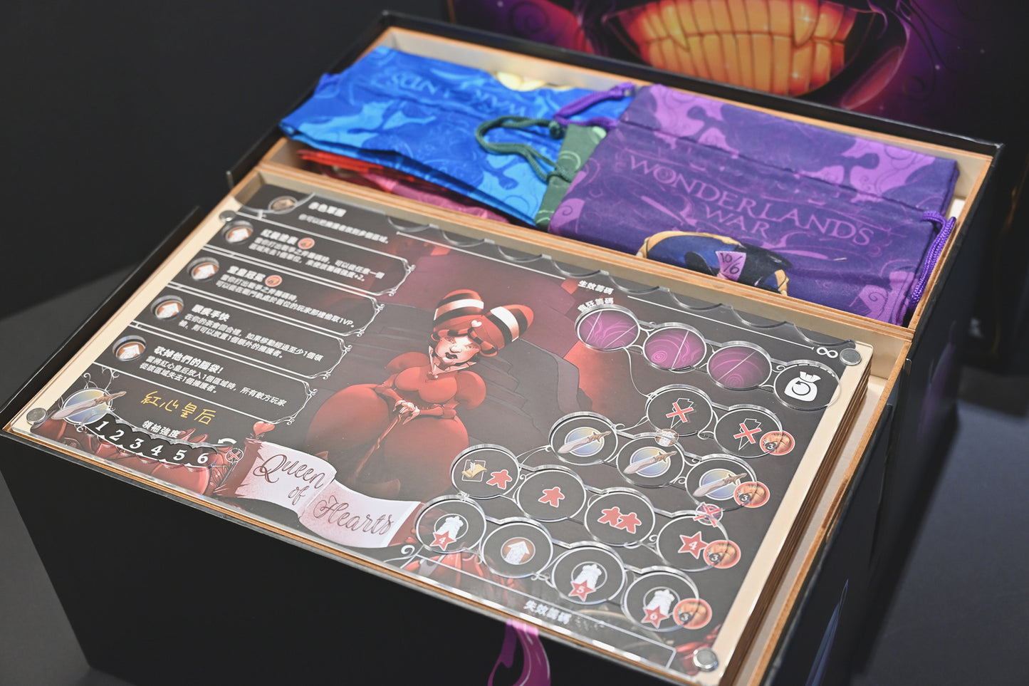 仙境戰記 磁吸式雙層玩家圖板 烏鴉盒子桌遊收納