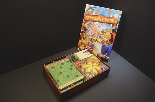 一分錢樂園 坦帕尼樂園 桌遊收納盒 Tenpenny Parks insert organizer 烏鴉盒子桌遊收納