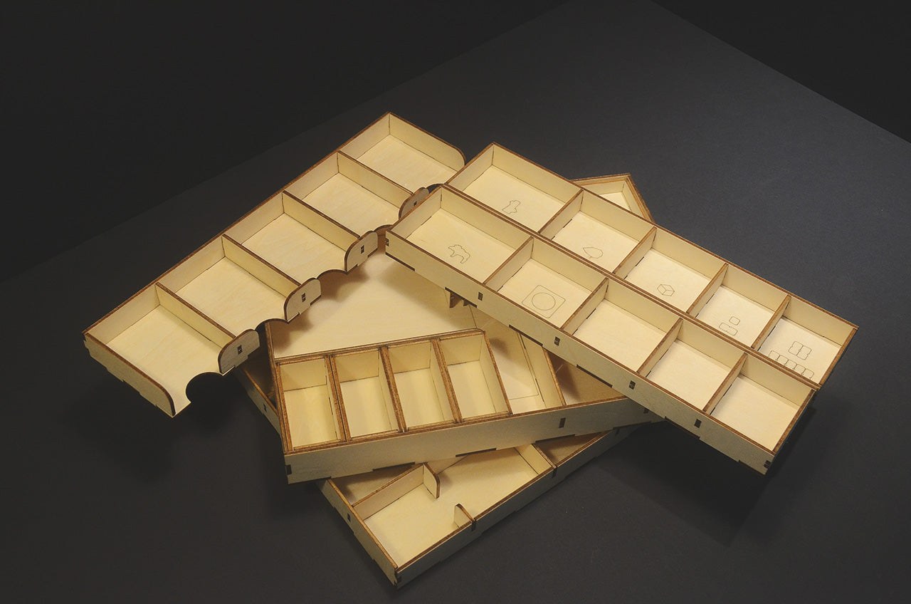 奧丁的盛宴+挪威傳奇 桌遊收納盒 A Feast for Odin insert organizer 烏鴉盒子桌遊收納