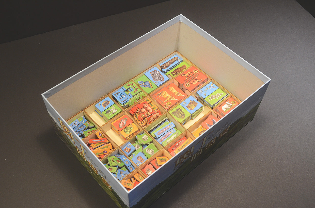 奧丁的盛宴+挪威傳奇 桌遊收納盒 A Feast for Odin insert organizer 烏鴉盒子桌遊收納