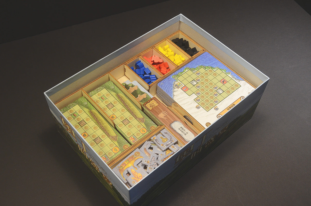 奧丁的盛宴+挪威傳奇 桌遊收納盒 A Feast for Odin insert organizer 烏鴉盒子桌遊收納