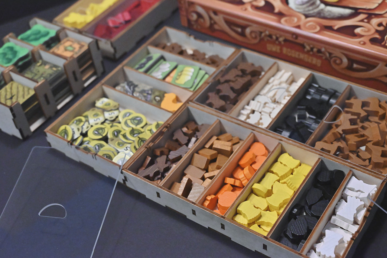 農家樂十五周年紀念版 桌遊收納盒 Agricola 15 insert organizer 烏鴉盒子桌遊收納