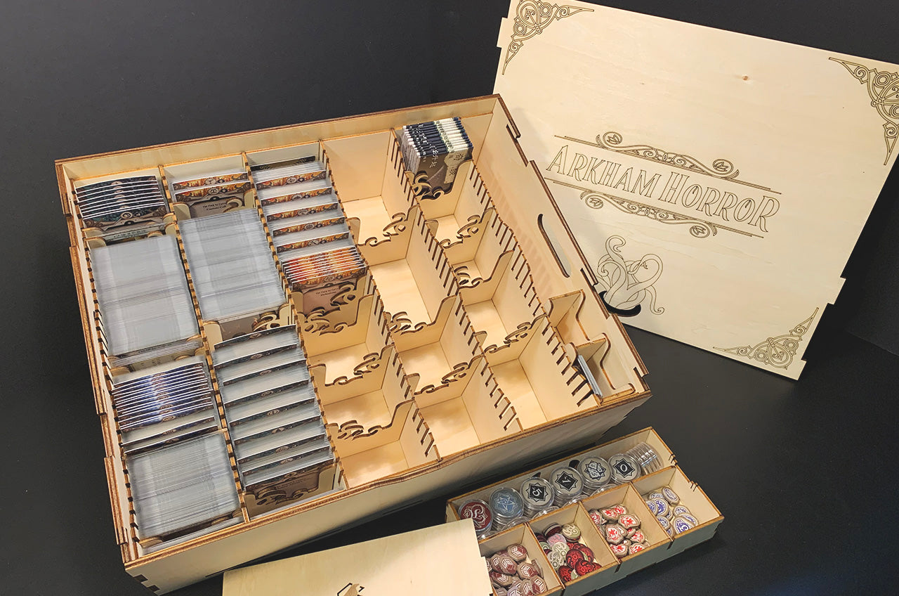 詭鎮奇談收納木箱木盒 - Arkham Horror LCG Storage Box
