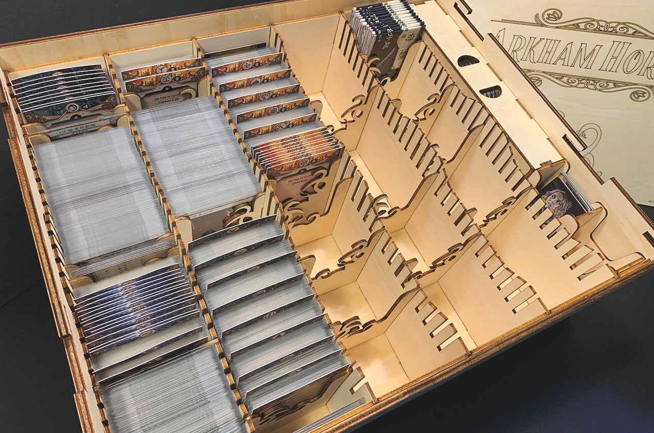 詭鎮奇談收納木箱木盒 - Arkham Horror LCG Storage Box