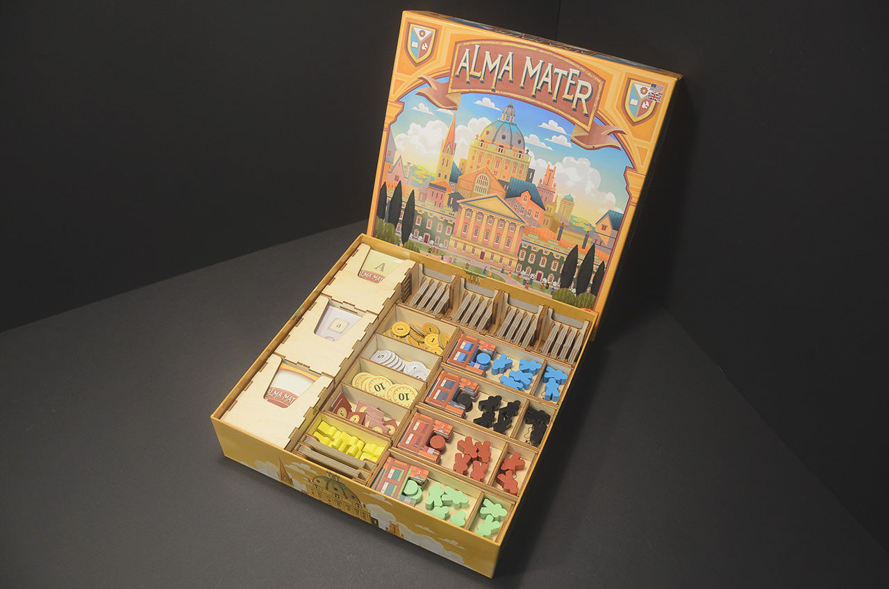 盛譽學院 桌遊收納盒 Alma Mater board game insert 烏鴉盒子桌遊收納