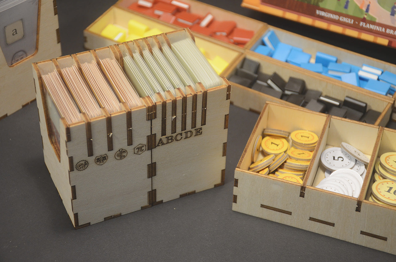 盛譽學院 桌遊收納盒 Alma Mater board game insert 烏鴉盒子桌遊收納