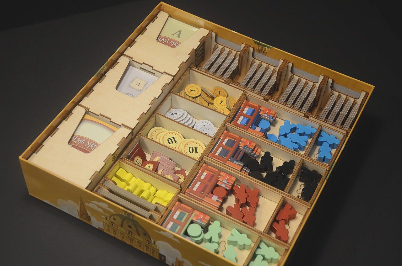 盛譽學院 桌遊收納盒 Alma Mater board game insert 烏鴉盒子桌遊收納
