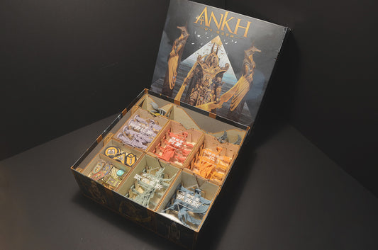 安卡：埃及眾神 桌遊收納盒 Ankh: Gods of Egypt Insert Organizer 烏鴉盒子桌遊收納