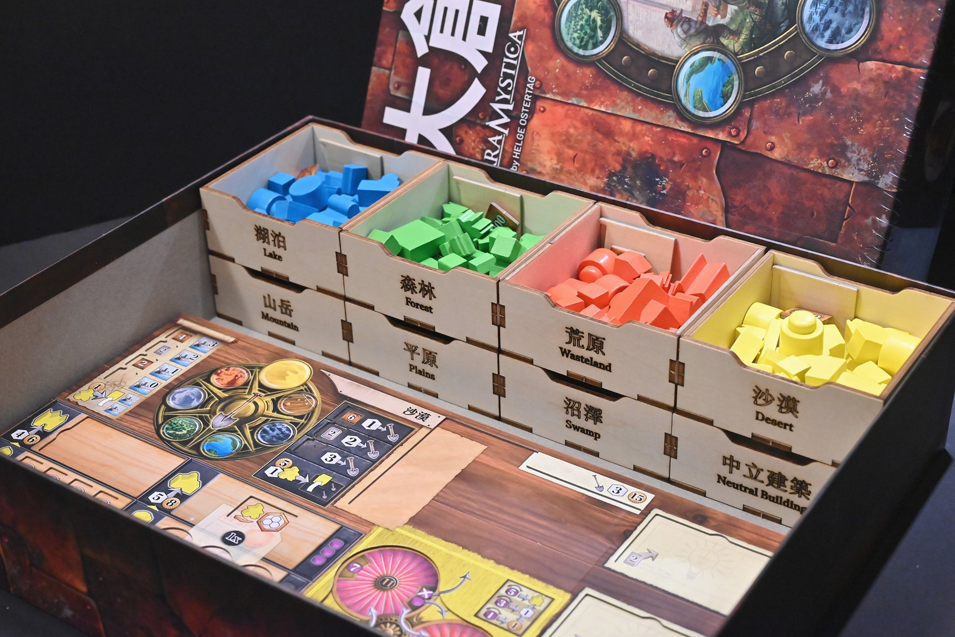 大創造時代 桌遊收納盒 Age of innovation board game insert 烏鴉盒子桌遊收納