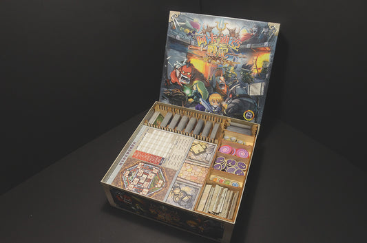 阿卡迪亞戰記 Arcadia Quest 烏鴉盒子木質桌遊收納盒