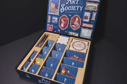 藝術名流 桌遊收納盒 Art Society board game insert 烏鴉盒子桌遊收納