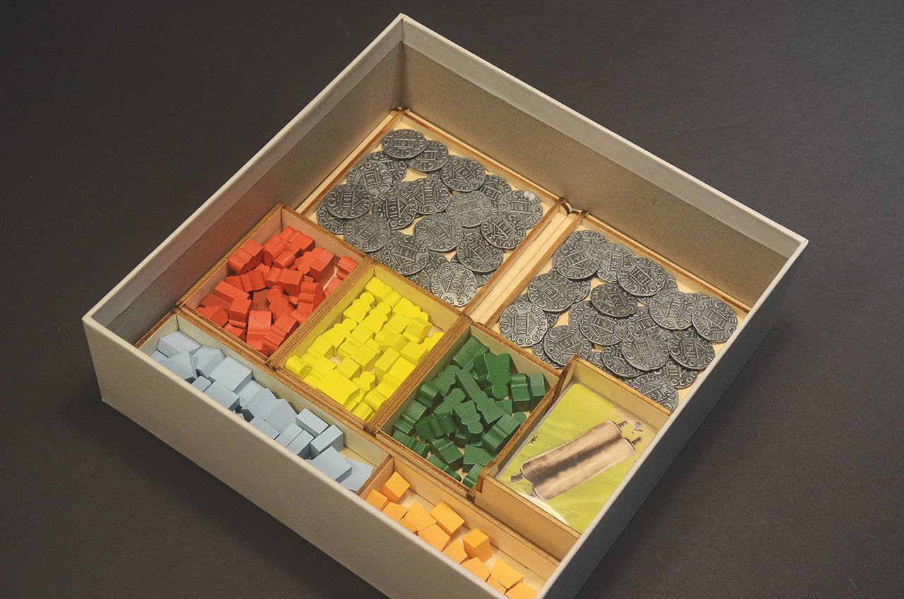 西國建築師+工匠擴 桌遊收納盒 Architects of the West Kingdom insert organizer 烏鴉盒子桌遊收納